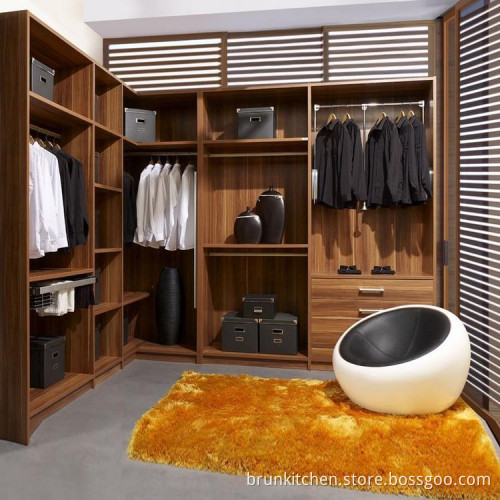 Super Storage Open Shelf Corner Wardrobe (Br p-1187)